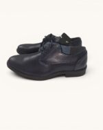 Zapato azul liso de vestir para hombre José Beltrán - Imagen 2