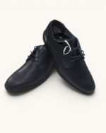 Zapato azul de hombre para vestir liso