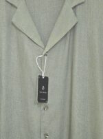 Camisa de lino verde de manga corta para hombre José Beltrán - Imagen 2