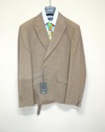Traje marrón de verano para hombre Lino Clemente - Imagen 3