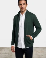 Chaqueta punto verde botella hombre Jose Beltran