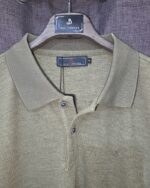 Polo de punto verde pino de manga larga para hombre José Beltrán - Imagen 4