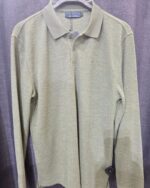Polo de punto verde pino de manga larga para hombre José Beltrán - Imagen 2