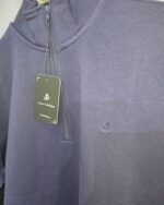 Sudadera azul marino con media cremallera para hombre José Beltrán - Imagen 4