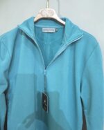 Sudadera verde azulado con media cremallera para hombre José Beltrán - Imagen 3