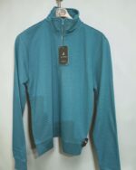 Sudadera verde azulado con media cremallera para hombre José Beltrán - Imagen 2