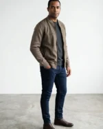 Chaqueta combinada marrón para hombre José Beltrán - Imagen 1