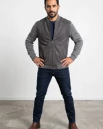 Chaqueta combinada gris para hombre José Beltrán - Imagen 1