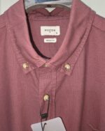 Camisa hombre Oxford granate lavado manga larga Boston - Imagen 2