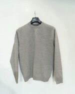 Jersey gris de canalé horizontal para hombre José Beltrán - Imagen 3