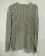 Jersey verde oliva de ochos para hombre, vista frontal