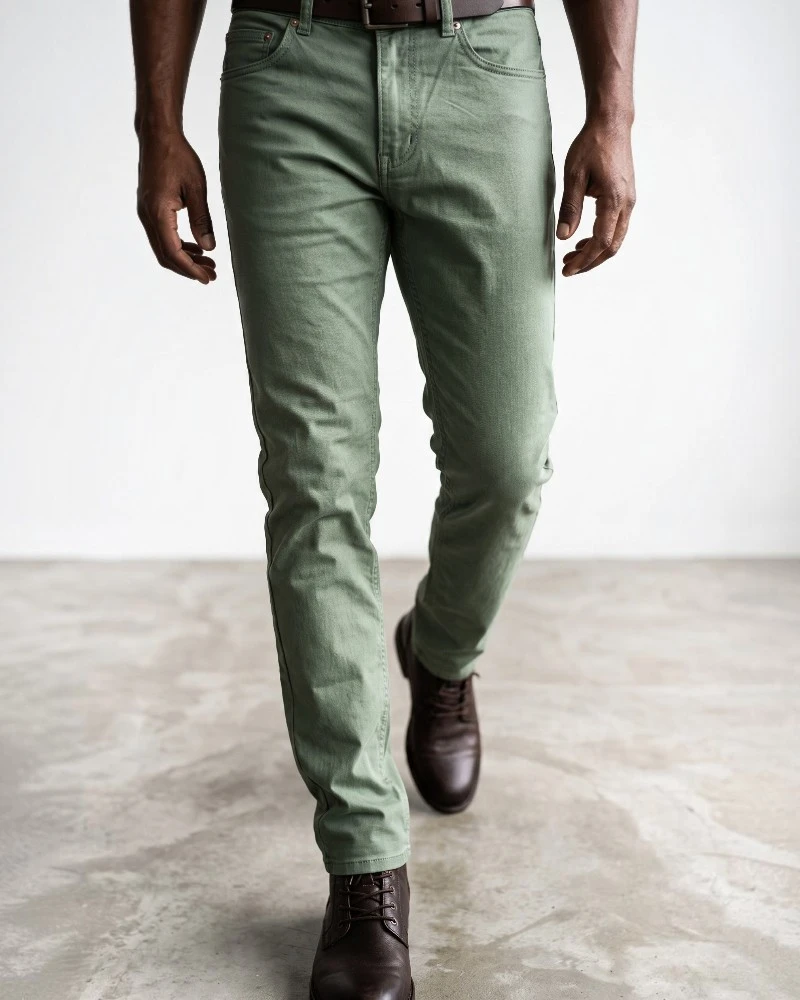 Pantalon hombre cinco bolsillos kaki Jose Beltran