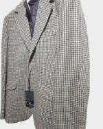 Americana hombre marron pata de gallo sport Lino Clemente Bullas - Imagen 4