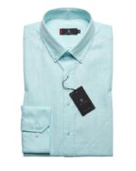 Camisa de hombre efecto lino 100% algodón - Imagen 4