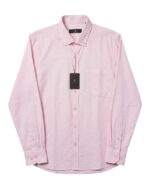 Camisa de hombre efecto lino 100% algodón - Imagen 5