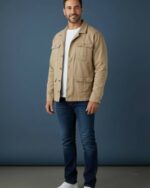 Sobrecamisa hombre cuatro bolsillos Berto - Imagen 4