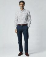 Camisa Viella Cuadros Bolsillo de hombre con bolsillo