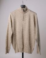 Jersey de algodón con media cremallera José Beltrán para hombre - Imagen 9