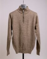 Jersey de algodón con media cremallera José Beltrán para hombre - Imagen 12