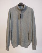 Chaqueta de punto de algodón con cremallera para hombre - Imagen 10