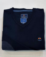 Jersey hombre cuello pico con coderas La Española - Imagen 5