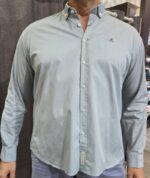 Camisa hombre lisa rosa La Española - Imagen 2