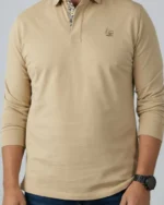 Polo hombre manga larga liso La Vespita - Imagen 4