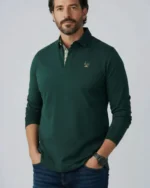 Polo La Vespita manga larga para hombre