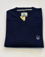 Jersey hombre cuello pico liso La Vespita - Imagen 3