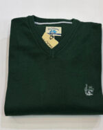 Jersey hombre cuello pico liso La Vespita - Imagen 4
