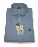 CAMISA LINO CELESTE LA VESPITA - Imagen 2