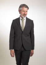 Traje gris antracita Lino Clemente para hombre