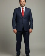 Traje Lino Clemente patrón ancho DROP 4 para hombre